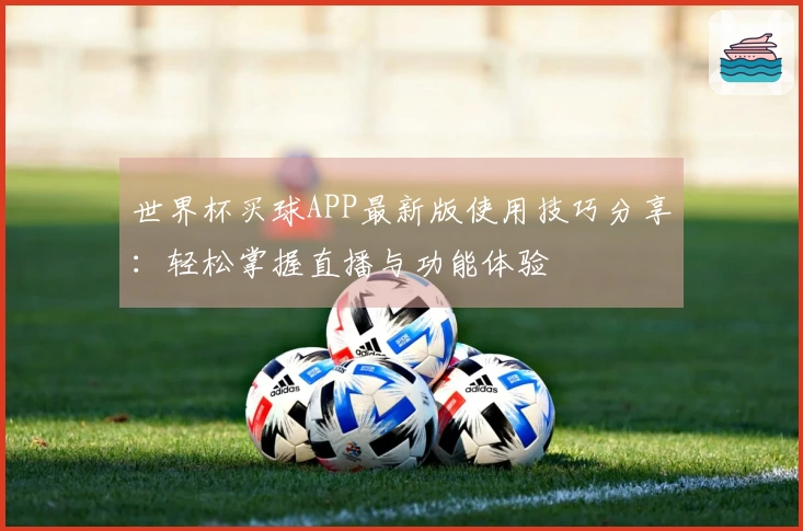 世界杯买球APP最新版使用技巧分享：轻松掌握直播与功能体验
